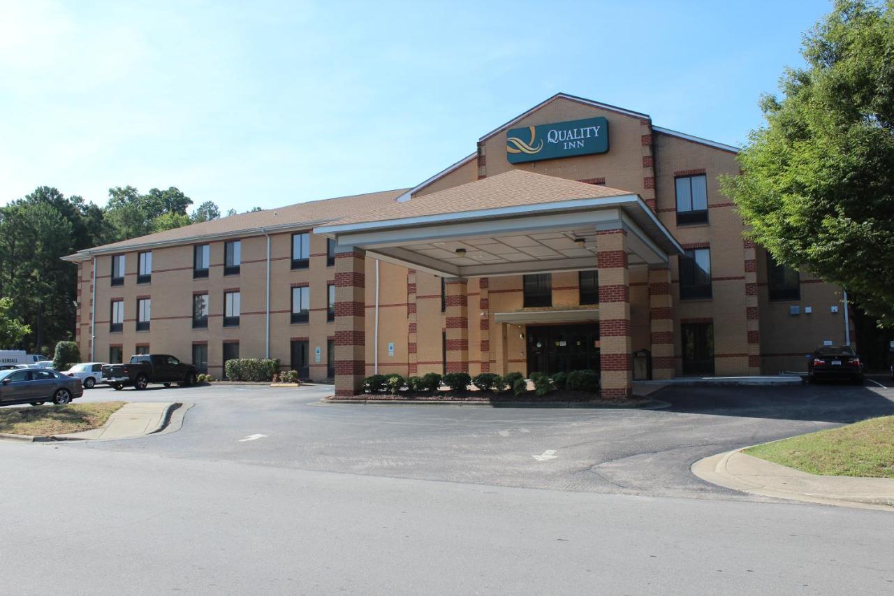 Quality Inn Raleigh Downtown Exterior foto