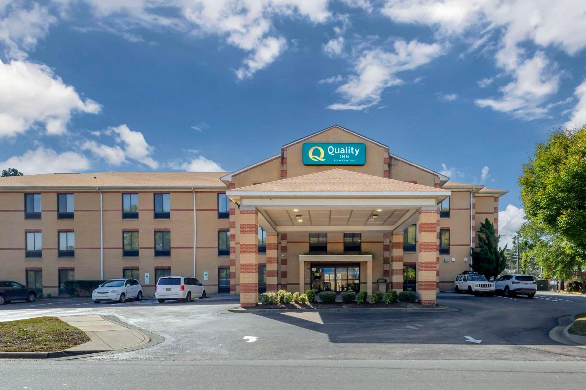 Quality Inn Raleigh Downtown Exterior foto
